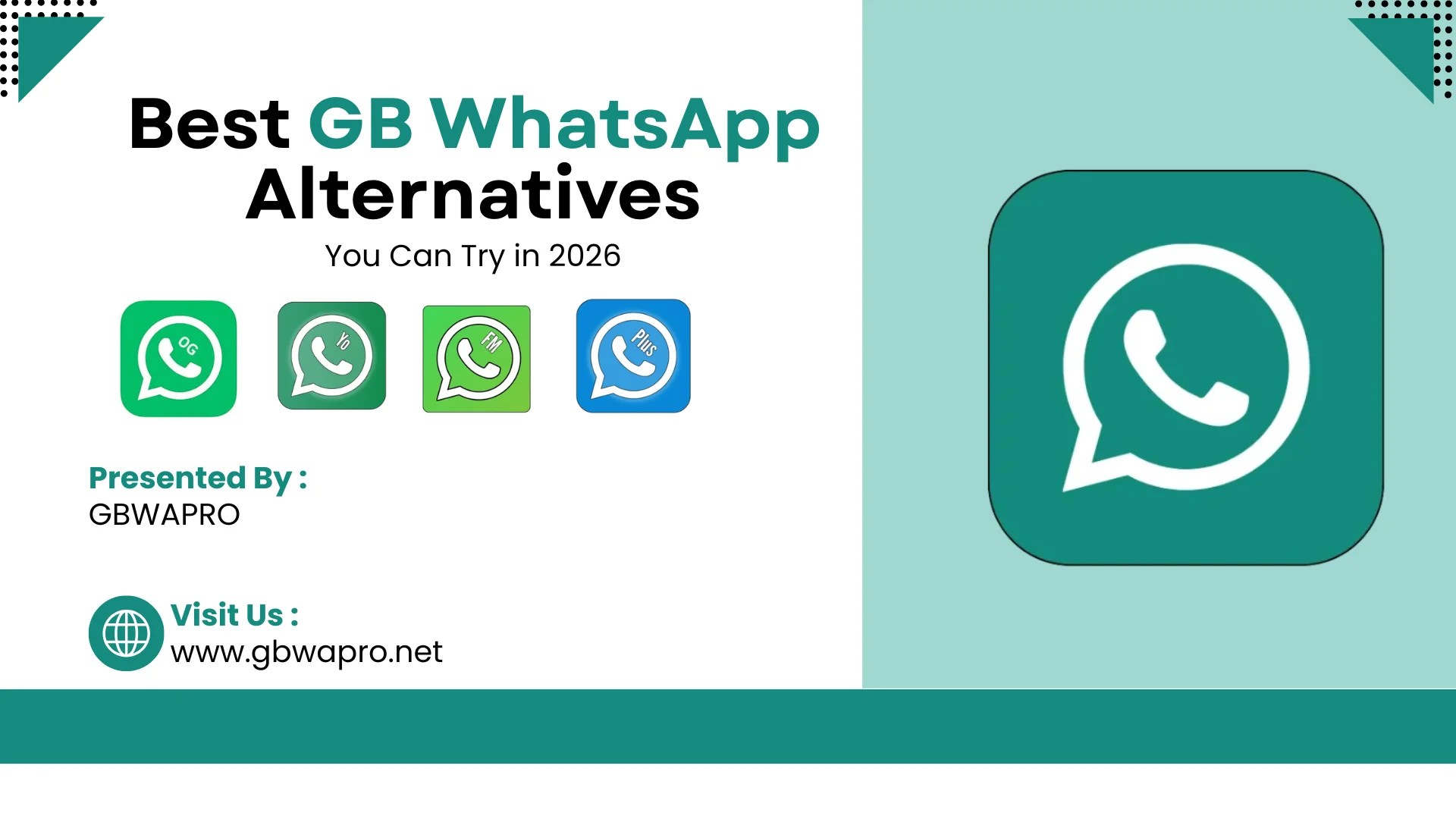 Best GB WhatsApp Alternatives