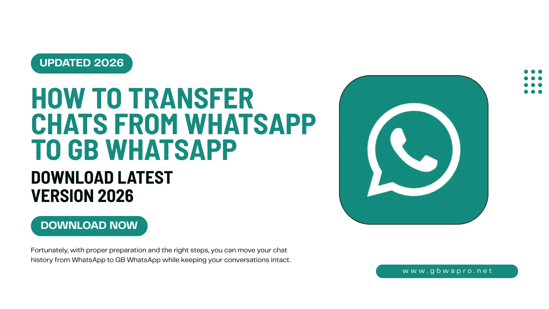 How to Transfer Chats from WhatsApp