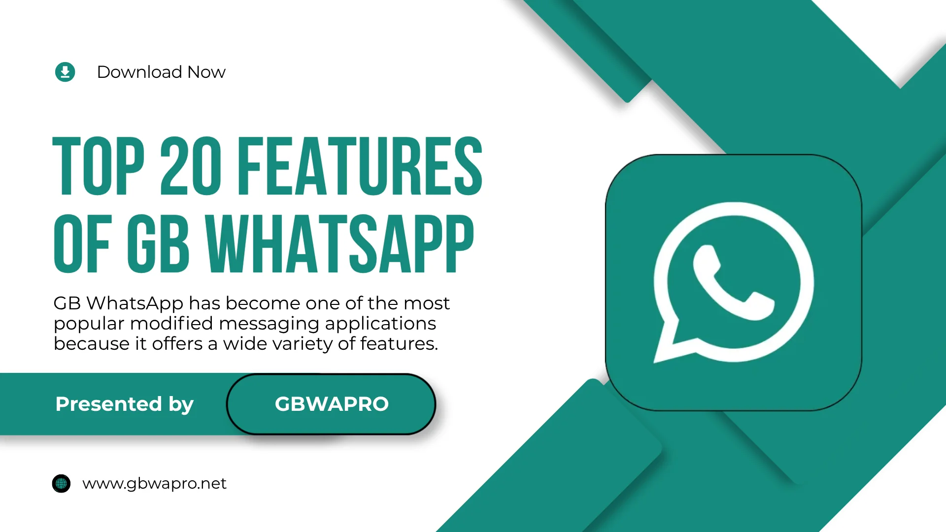 Top 20 Features of GB WhatsApp