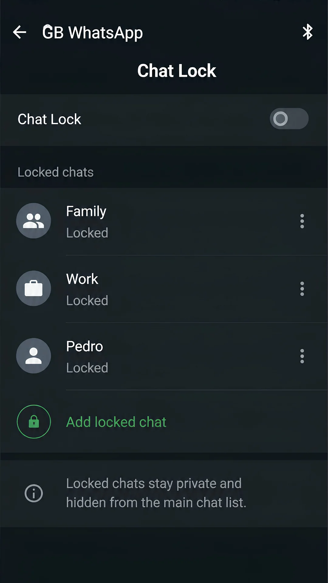 Chat Lock